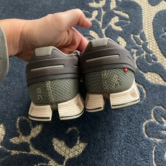 On Running Men's Gray Athletic Shoes