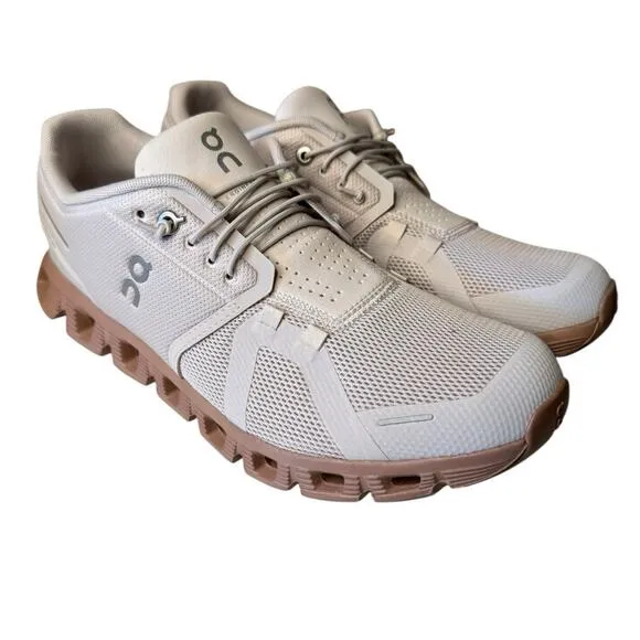 ON Running NEW Cloud 5 Women’s 9.5 Sand/Rosebrown Sneakers Shoes Neutral Capsule
