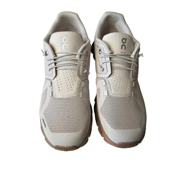 ON Running NEW Cloud 5 Women’s 9.5 Sand/Rosebrown Sneakers Shoes Neutral Capsule