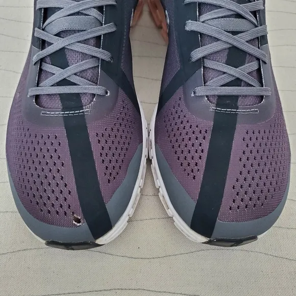On Running Womens Cloudflow Running Training Shoes Gray Rock Rose Size 10