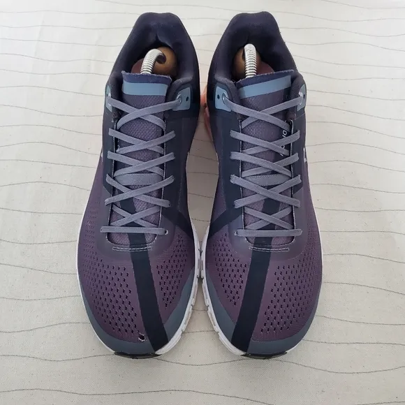 On Running Womens Cloudflow Running Training Shoes Gray Rock Rose Size 10
