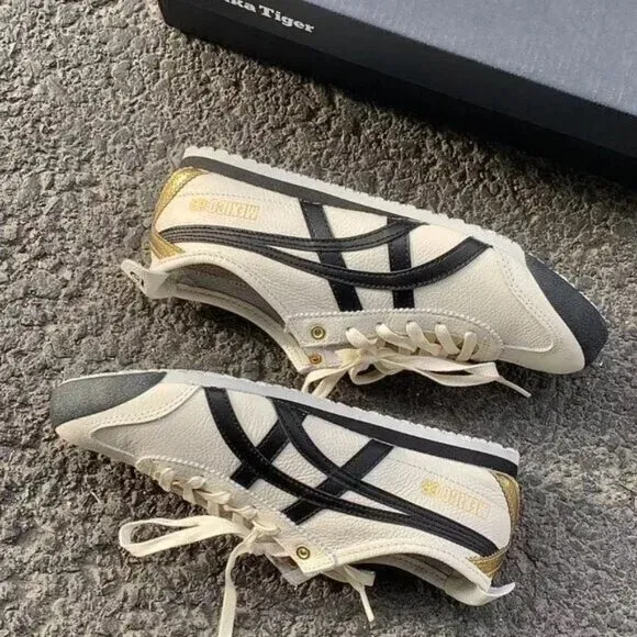 Onitsuka Tiger by Asics Women's White Mexico 66 Sneakers