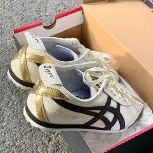 Onitsuka Tiger by Asics Women's White Mexico 66 Sneakers