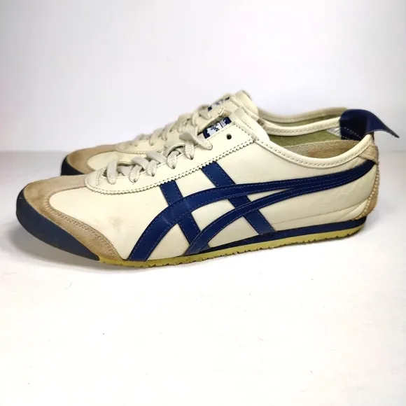 Onitsuka Tiger™ Unisex Mexico 66 Birch Peacoat Sneakers Men's Shoes Size 11.5
