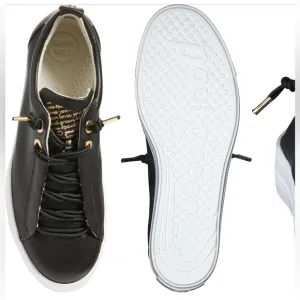 Paul Green Womens Faye Sneakers Shoes Black Leather.🖤