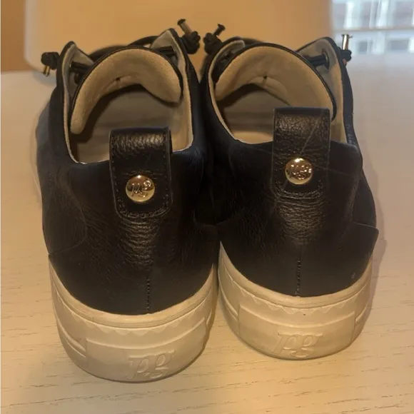 Paul Green Womens Faye Sneakers Shoes Black Leather.🖤