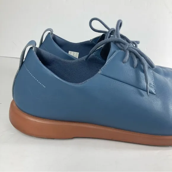 Ponto The Pacific Lightweight Leather Walking Shoes 13 Blue Water Repellent