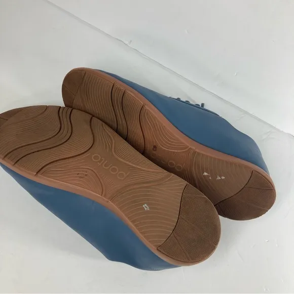 Ponto The Pacific Lightweight Leather Walking Shoes 13 Blue Water Repellent