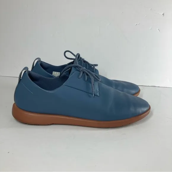 Ponto The Pacific Lightweight Leather Walking Shoes 13 Blue Water Repellent