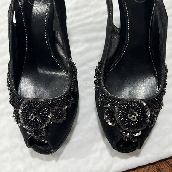 Prada shoes size 35 1/2 peel toe