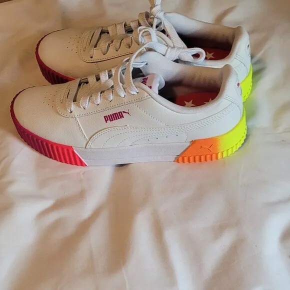 Puma Carina Neon Fade 5.5 Child Junior