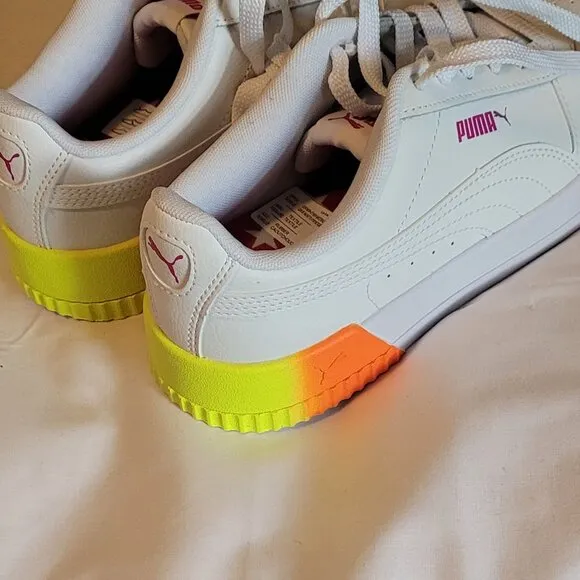 Puma Carina Neon Fade 5.5 Child Junior