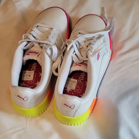 Puma Carina Neon Fade 5.5 Child Junior