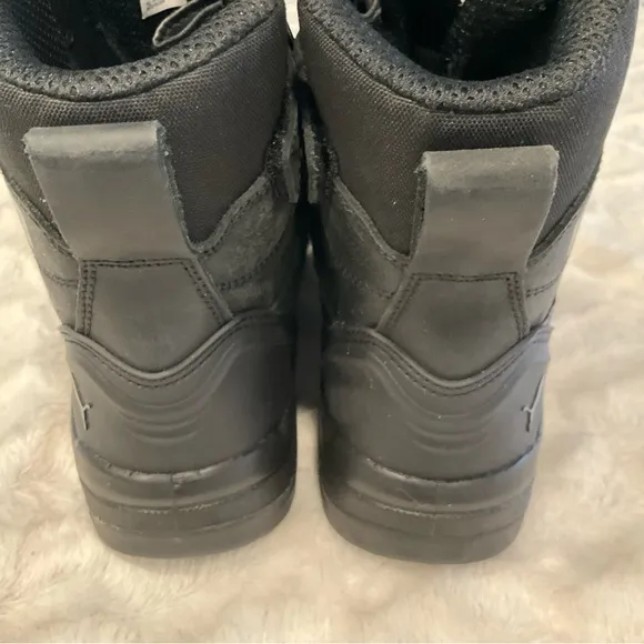 Puma Men's Conquest Black Comp Toe Side Zip Oil, Heat, and Slip Resistant SZ 14