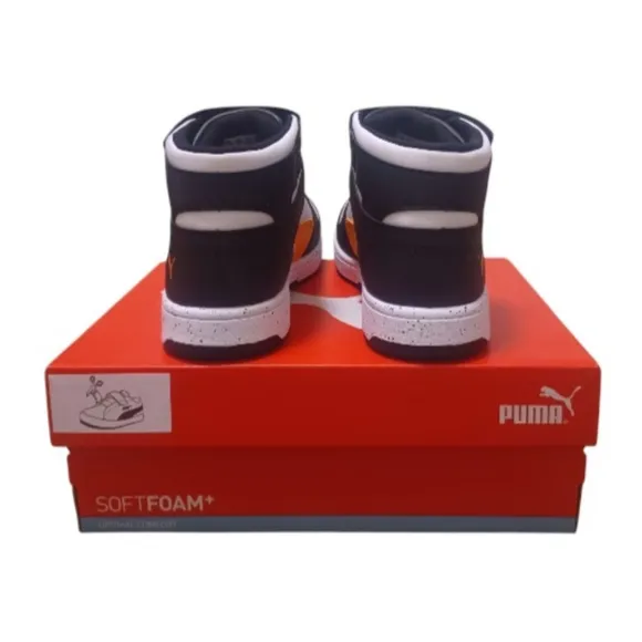 PUMA Rebound Layup, 397620 01, size 3.5 C  Kids/Enfants Regular, Black