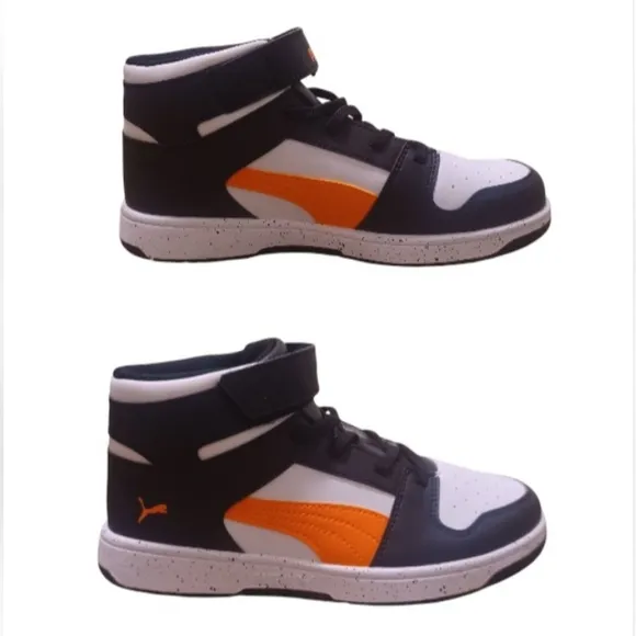 PUMA Rebound Layup, 397620 01, size 3.5 C  Kids/Enfants Regular, Black