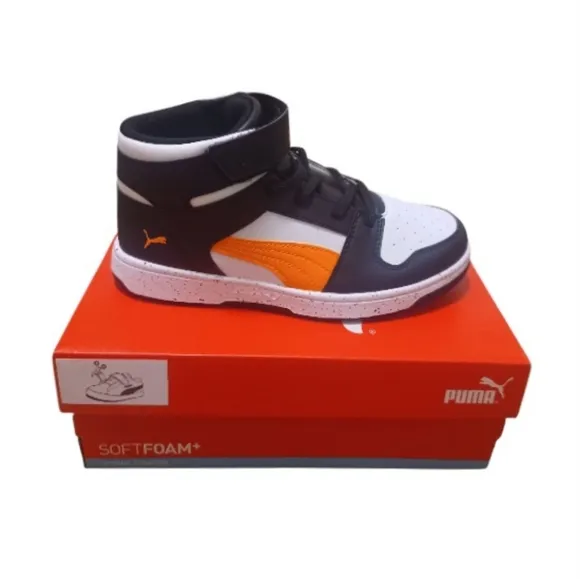 PUMA Rebound Layup, 397620 01, size 3.5 C  Kids/Enfants Regular, Black