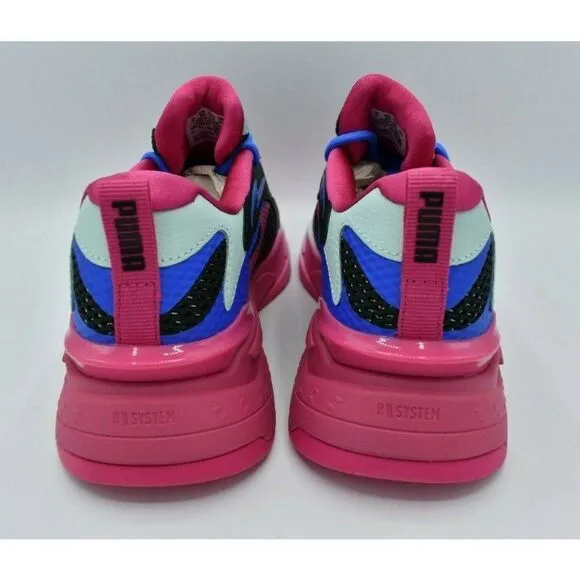 Puma RS Womens Size 8 Fast Surveillance Purple Black Sneakers Shoes 384329 01