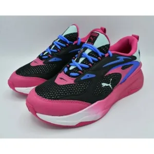 Puma RS Womens Size 8 Fast Surveillance Purple Black Sneakers Shoes 384329 01