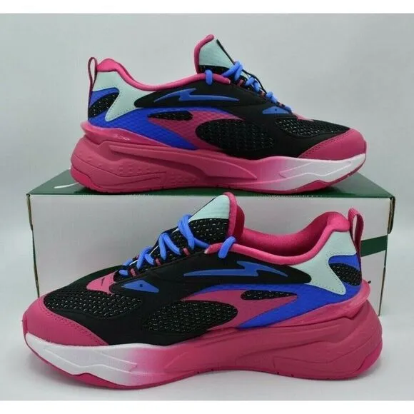Puma RS Womens Size 8 Fast Surveillance Purple Black Sneakers Shoes 384329 01
