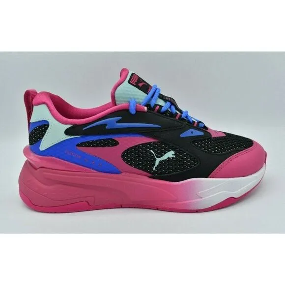 Puma RS Womens Size 8 Fast Surveillance Purple Black Sneakers Shoes 384329 01