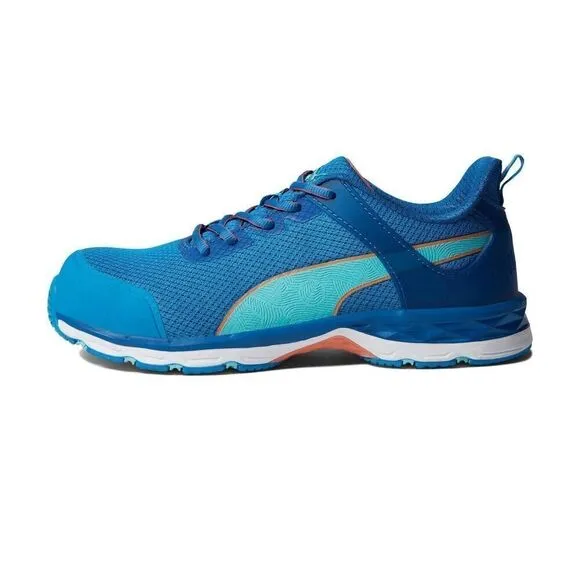 Puma Safety Beat Low 2.0 Tennis Shoes NWOB Women's Size 7M Steel Toe Turquoise