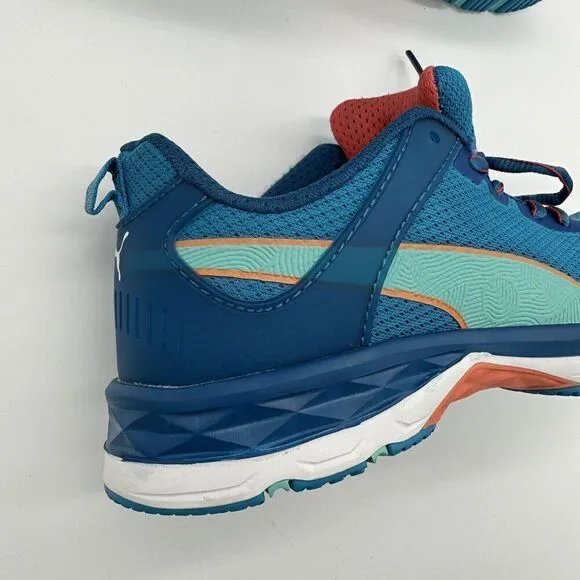 Puma Safety Beat Low 2.0 Tennis Shoes NWOB Women's Size 7M Steel Toe Turquoise