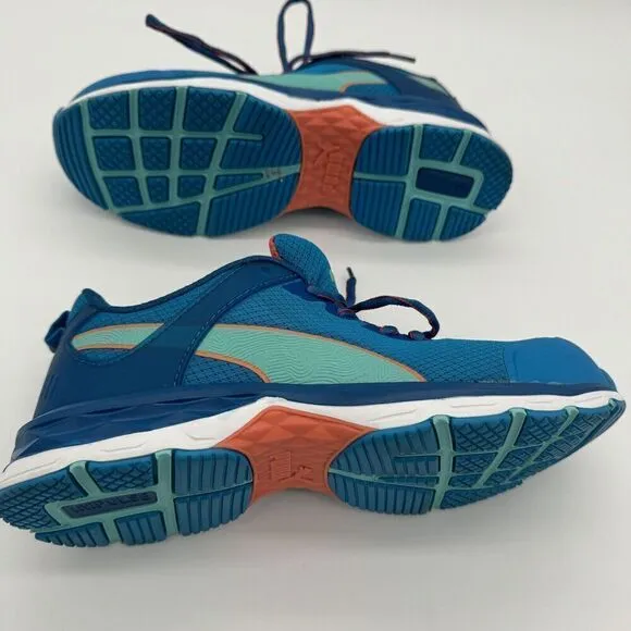 Puma Safety Beat Low 2.0 Tennis Shoes NWOB Women's Size 7M Steel Toe Turquoise