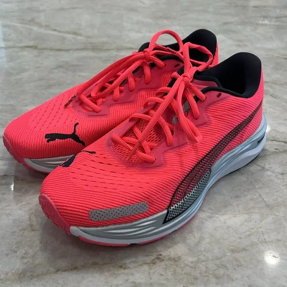 Puma | Velocity 2 Nitro Running Shoes | Hot Pink/Coral | MSRP $120 | Women's 8