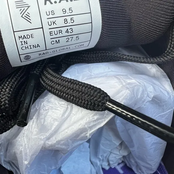 R.A.D One RAD R-1 Running Sneakers Shoes Purple