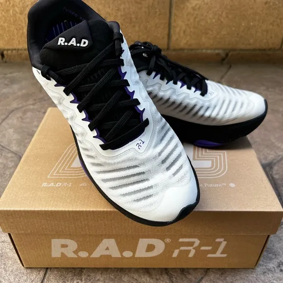 R.A.D One RAD R-1 Running Sneakers Shoes Purple