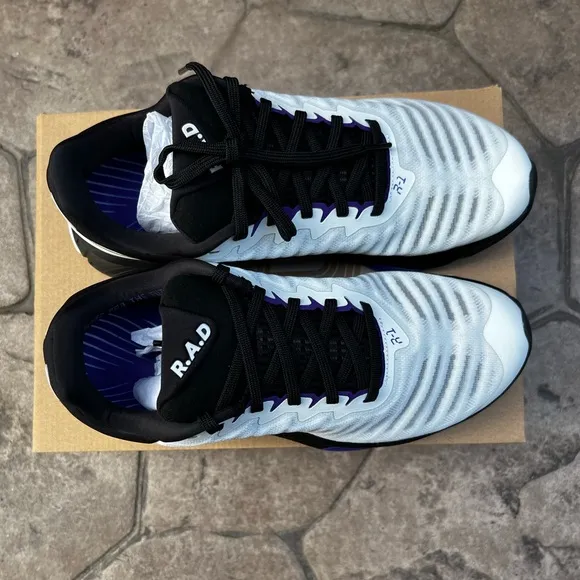 R.A.D One RAD R-1 Running Sneakers Shoes Purple