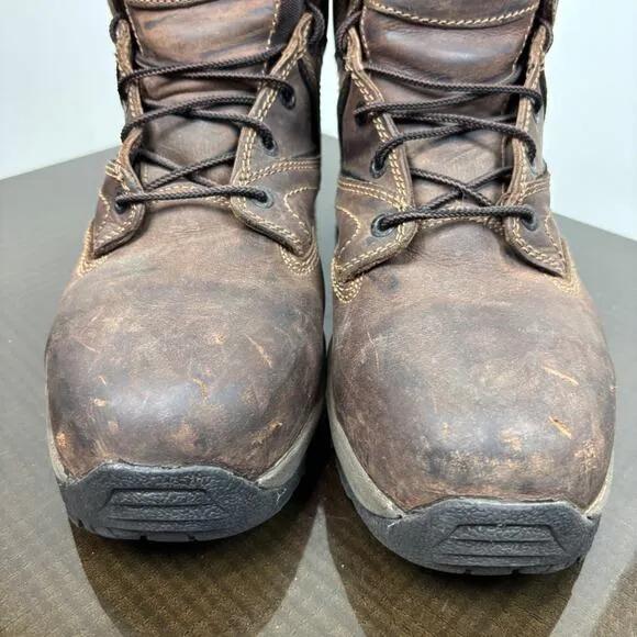 Red Wing 2205 6&quot; Aluminum Safety Toe Lace Up Boots Men's 9 Workwear Hike