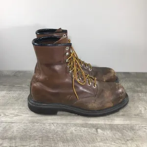 Red Wing 2233 Supersole Leather Work Safety Toe EH Mens Boots Size 9.5 Wide
