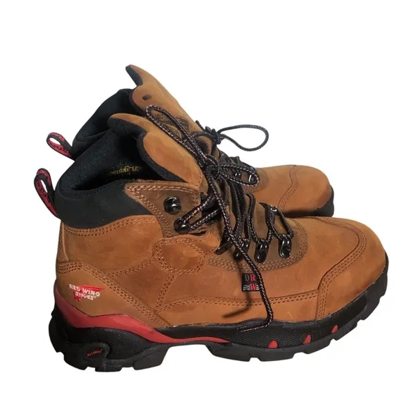 Red Wing 2691 Sz 7.5D womens safety toe brown work boots. New