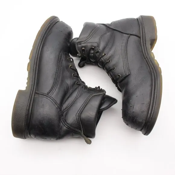 Red Wing 3507 Men’s 9.5 D Supersole 2.0 6” CSA Safety Toe Black Leather Boots