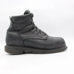 Red Wing 3507 Men’s 9.5 D Supersole 2.0 6” CSA Safety Toe Black Leather Boots