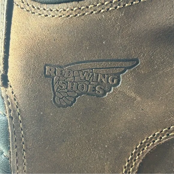 Red Wing 4200 DynaForce Men’s Leather Waterproof Safety Boots Brown Size 8 EE