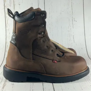 Red Wing 4200 DynaForce Men’s Leather Waterproof Safety Boots Brown Size 8 EE