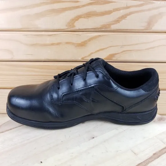 Red Wing 6712 Men's 10M Shoes Black Leather Steel Toe Low Work Oxford SD Lace-up