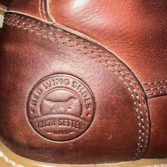 Red Wing Ashby 83606 Brown ASTM Safety Toe Men's Irish Setter Boot‎ Size 12