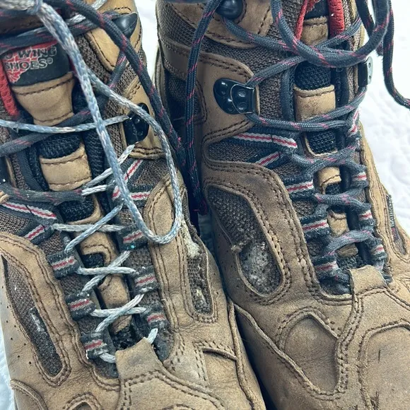 Red Wing Boots •11 EE• TruHiker Waterproof Safety Toe Hiker Leather