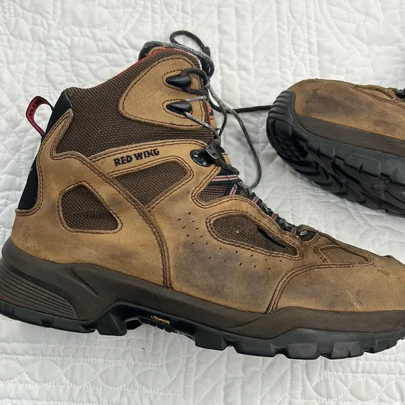Red Wing Boots •11 EE• TruHiker Waterproof Safety Toe Hiker Leather