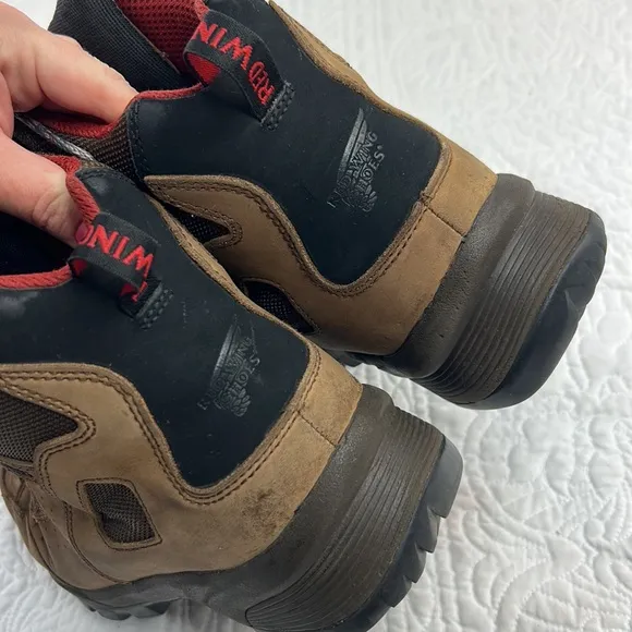 Red Wing Boots •11 EE• TruHiker Waterproof Safety Toe Hiker Leather