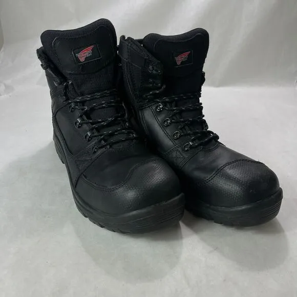Red Wing Boots Mens Size 14D 14 D Tradesman Side Zip Safety Toe Waterproof 6617