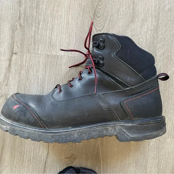 Red Wing BRNR XP Waterproof Safety Toe Work Boots 2400 Men's Size 10.5