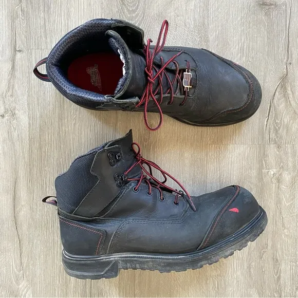 Red Wing BRNR XP Waterproof Safety Toe Work Boots 2400 Men's Size 10.5