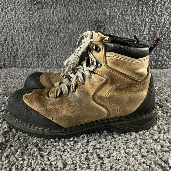 Red Wing Burnside Waterproof Boots Mens 11 Safety Toe Leather Vibram Made in USA