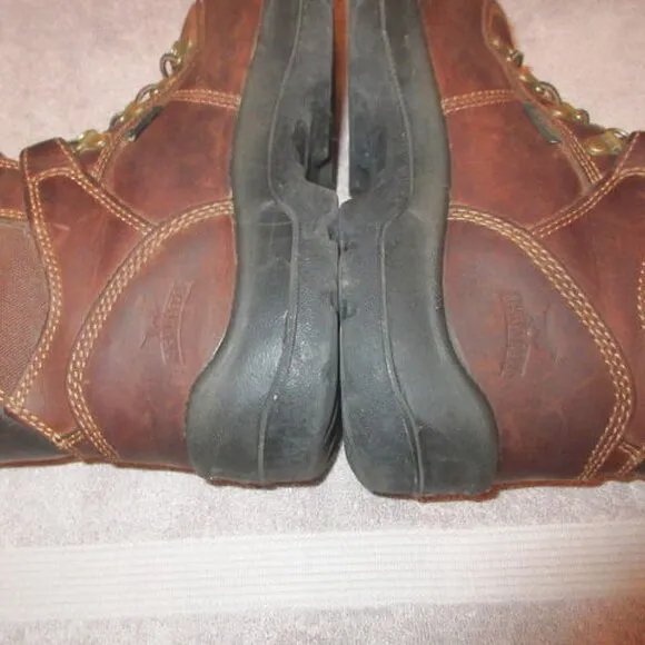 Red Wing Irish Setter Ely Leather Safety Toe Work Boots Size 11.5 EE Waterproof