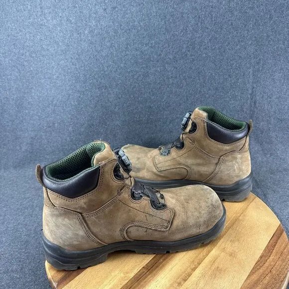 Red Wing King Toe 6&quot; BOA Mens Size 12 Boots Leather 2298 Steel Toe Work Safety